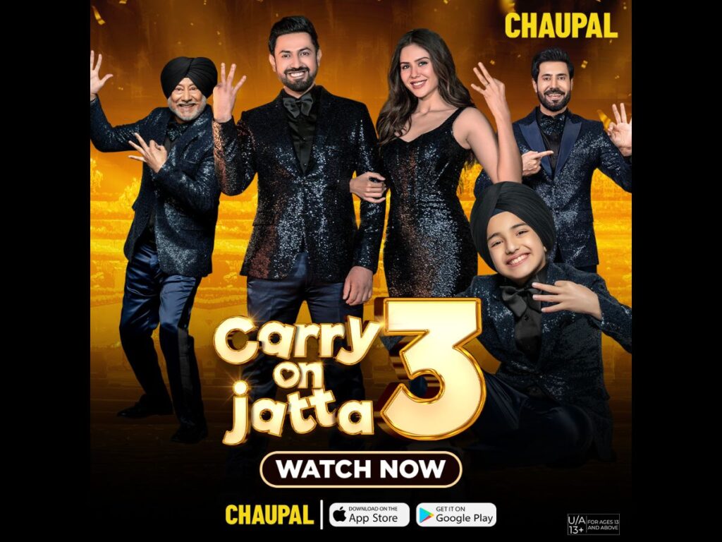 The Biggest Punjabi family movie, Carry on Jatta 3 now streaming on ...