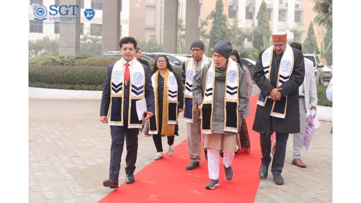 SGT University hosts 12th convocation, celebrating academic excellence and future-ready education -PNN